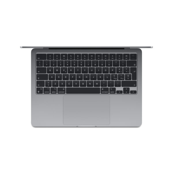 Apple MacBook Air Apple M M3 Laptop 34,5 cm (13.6") 16 GB 256 GB SSD Wi-Fi 6E (802.11ax) macOS Sequoia Grijs - Afbeelding 2
