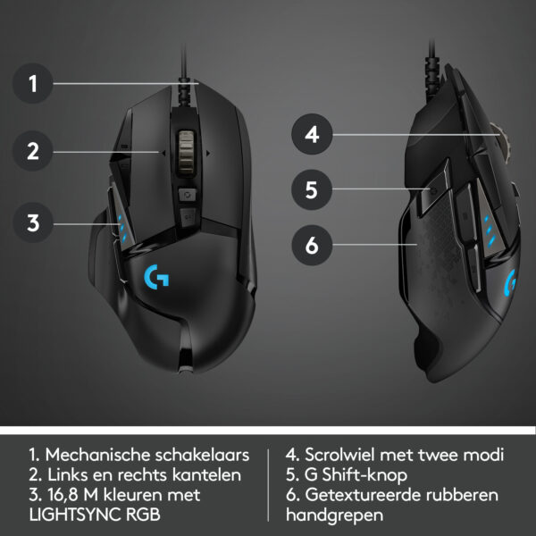 Logitech G Logitech G502 HERO - Afbeelding 20