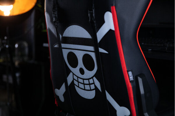 Konix OnePiece Gaming leunstoel Gecapitonneerde zitting Zwart, Oranje - Afbeelding 8