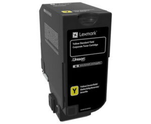 Lexmark 74C2SYE tonercartridge 1 stuk(s) Origineel Geel