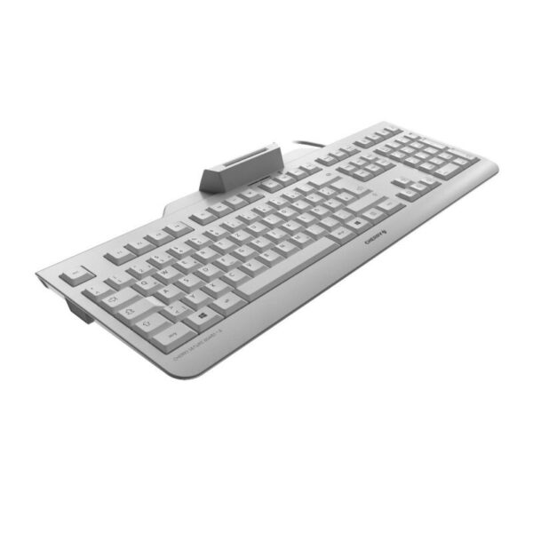 CHERRY JK-A0400BE-0 toetsenbord Kantoor USB AZERTY Belgisch Grijs - Afbeelding 2