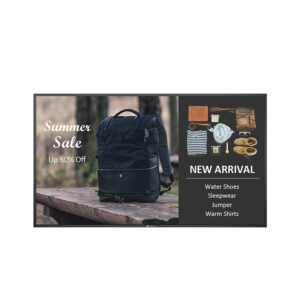 AG Neovo QM-4302 Digitale signage flatscreen 108 cm (42.5") IPS 400 cd/m² 4K Ultra HD Zwart 24/7
