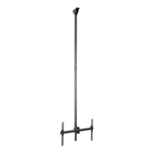 StarTech.com TV Plafondbeugel, Full-Motion Universele Ophangbeugel, VESA Beugel voor Single 32”-75" TVs / Displays, Kantelen/Zwe