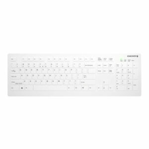 CHERRY AK-C8112 toetsenbord Medisch RF Draadloos QWERTY Engels Wit