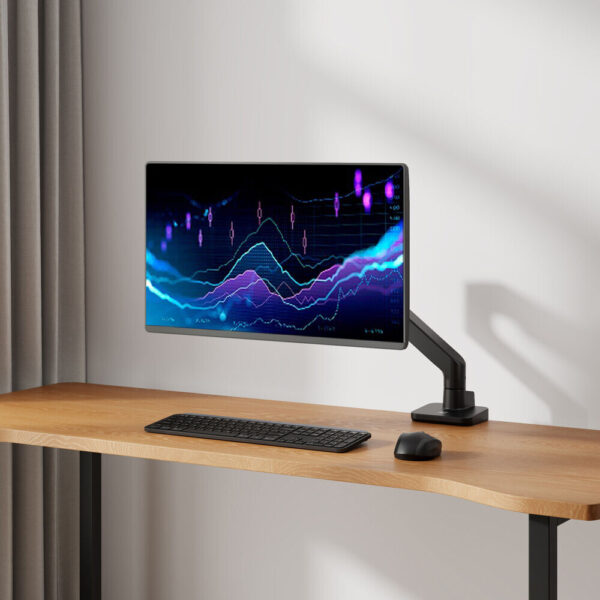 ACT Monitorarm 49" office premium, gasveer, 1 scherm - Afbeelding 7