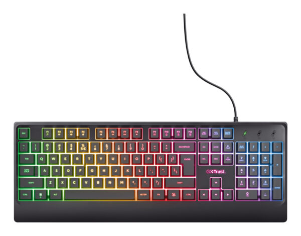 Trust GXT 792 Quadrox toetsenbord Inclusief muis Gamen USB QWERTY Belgisch Zwart - Afbeelding 5