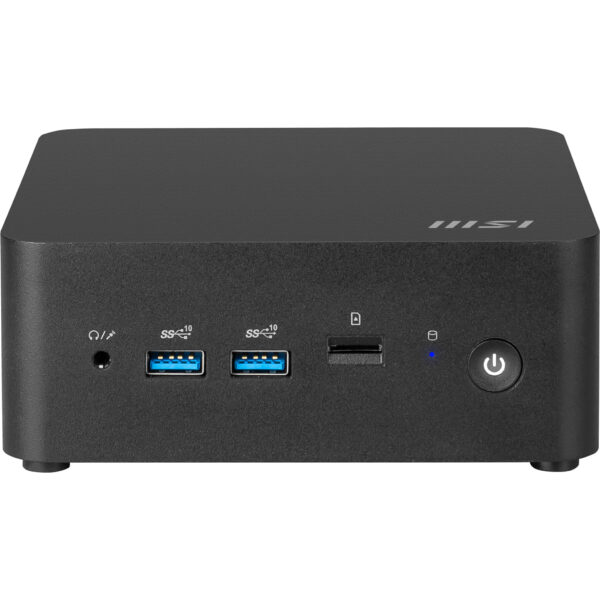 MSI Cubi NUC 1M-001EU Intel Core 7 150U 16 GB DDR5-SDRAM 1 TB SSD Windows 11 Pro 0.84L sized PC Mini PC barebone Zwart - Afbeelding 9