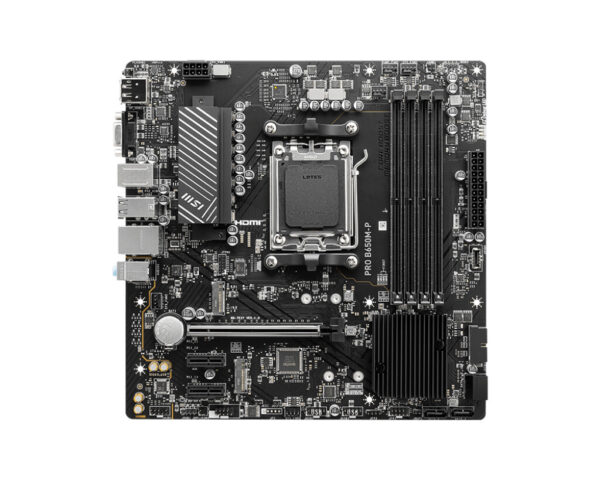 MSI PRO B650M-P moederbord AMD B650 Socket AM5 micro ATX - Afbeelding 4