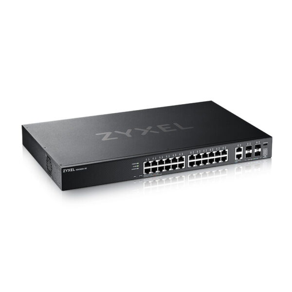 Zyxel XGS2220-30 Managed L3 Gigabit Ethernet (10/100/1000) Zwart - Afbeelding 4