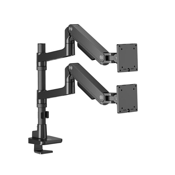ACT Monitorarm 49" office premium, gasveer, paalbevestiging, 2 schermen - Afbeelding 7