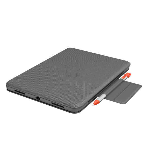 Logitech Folio Touch AZERTY Frans Smart Connector Grijs - Afbeelding 4