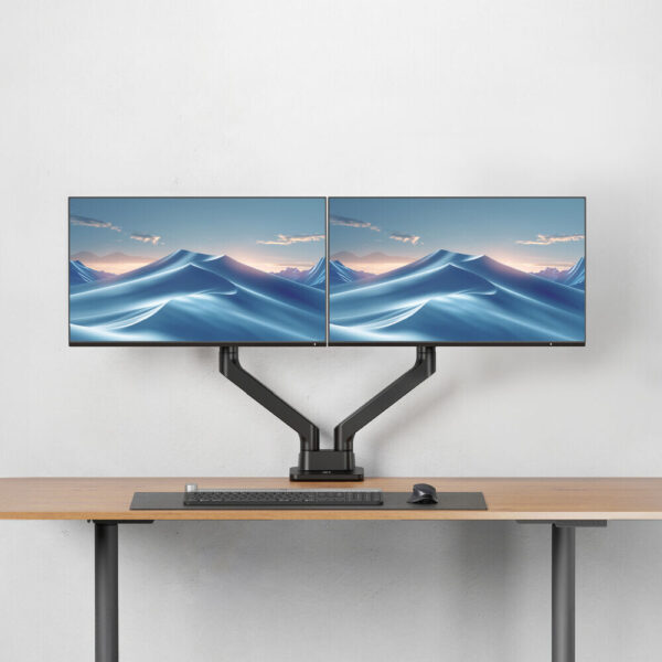 ACT Monitorarm 35" office premium, gasveer, 2 schermen - Afbeelding 2