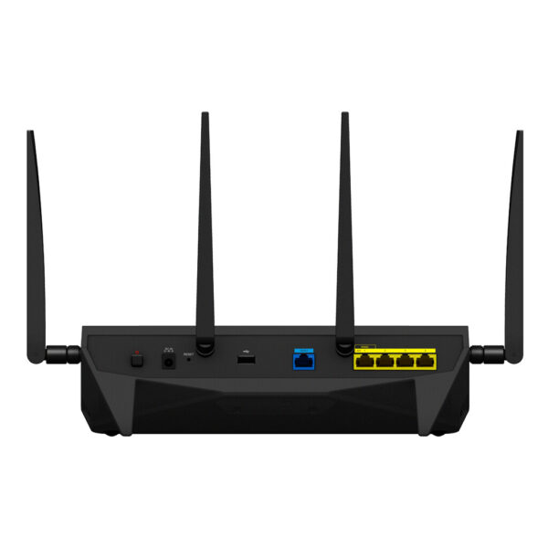 Synology RT2600AC draadloze router Gigabit Ethernet Dual-band (2.4 GHz / 5 GHz) Zwart - Afbeelding 4
