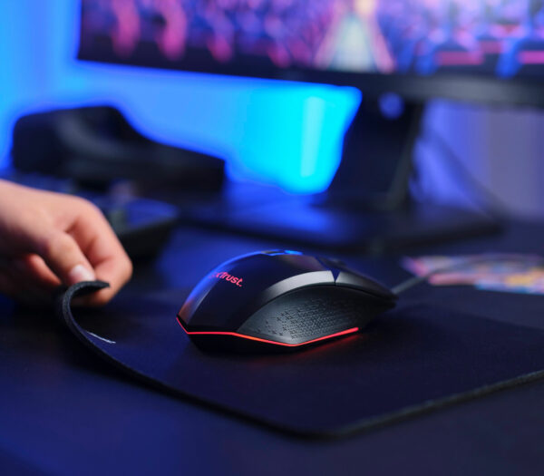 Trust GXT 792 Quadrox toetsenbord Inclusief muis Gamen USB QWERTY Belgisch Zwart - Afbeelding 12