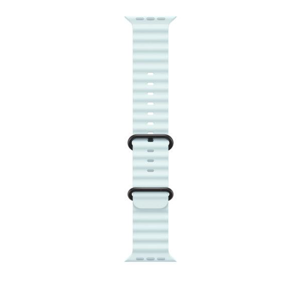 Apple MYP83ZM/A slimme draagbare accessoire Band Blauw Fluorelastomeer, Titanium