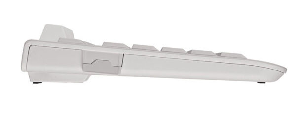 CHERRY KC 1000 SC toetsenbord Universeel USB AZERTY Belgisch Wit - Afbeelding 2