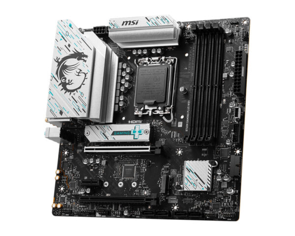 MSI B760M GAMING PLUS WIFI moederbord Intel B760 LGA 1700 micro ATX - Afbeelding 2
