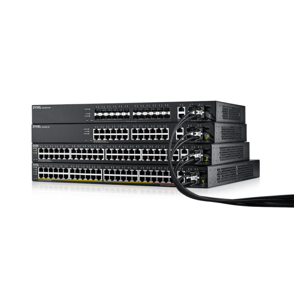 Zyxel XGS2220-30 Managed L3 Gigabit Ethernet (10/100/1000) Zwart - Afbeelding 8