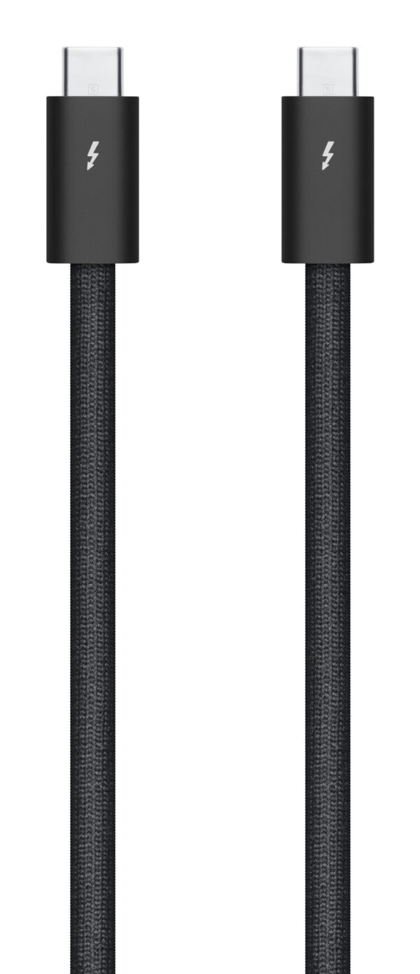Apple MC9C4ZM/A Thunderbolt-kabel 1 m 120 Gbit/s Zwart - Afbeelding 2