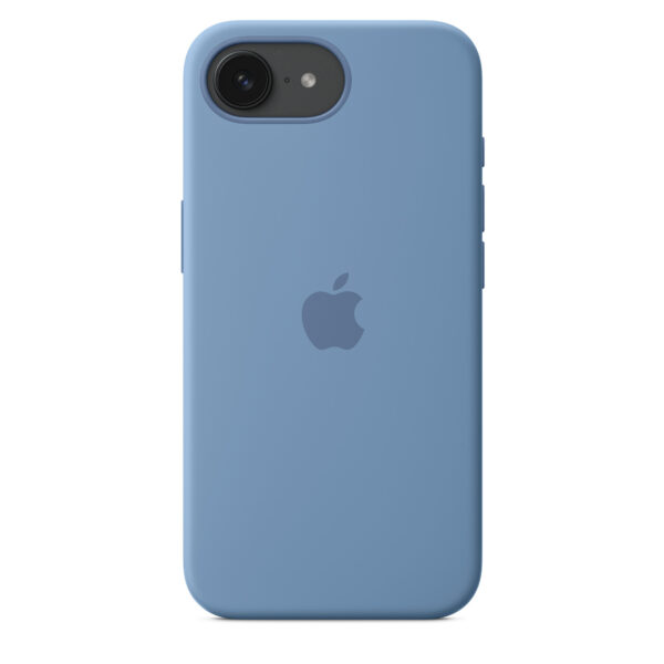 Apple Siliconenhoesje voor iPhone 16e - Winterblauw - Afbeelding 2