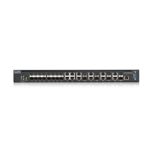 Zyxel XS3800-28 Managed L2+ 10G Ethernet (100/1000/10000) Zwart - Afbeelding 2
