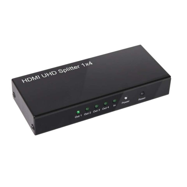CLUB3D HDMI™ 4K@60Hz UHD Splitter AC Power 4 ports - Afbeelding 4