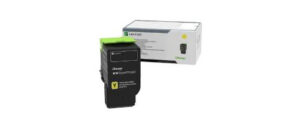 Lexmark 78C0X40 tonercartridge Geel