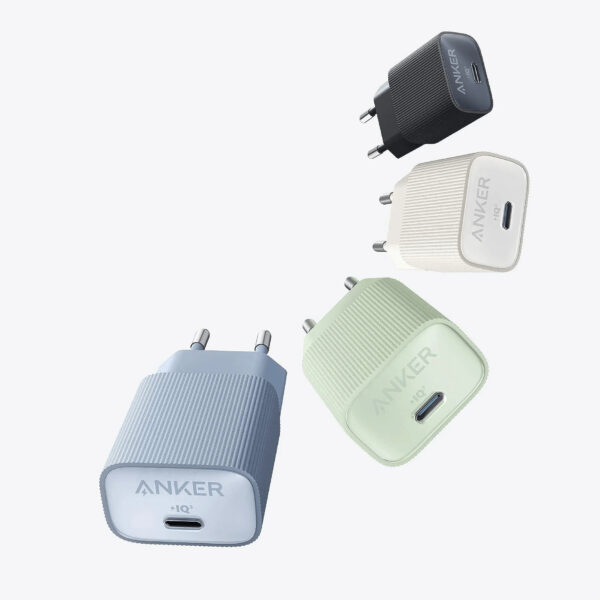 Anker 511 Nano Universeel Zwart AC Snel opladen Binnen - Afbeelding 2
