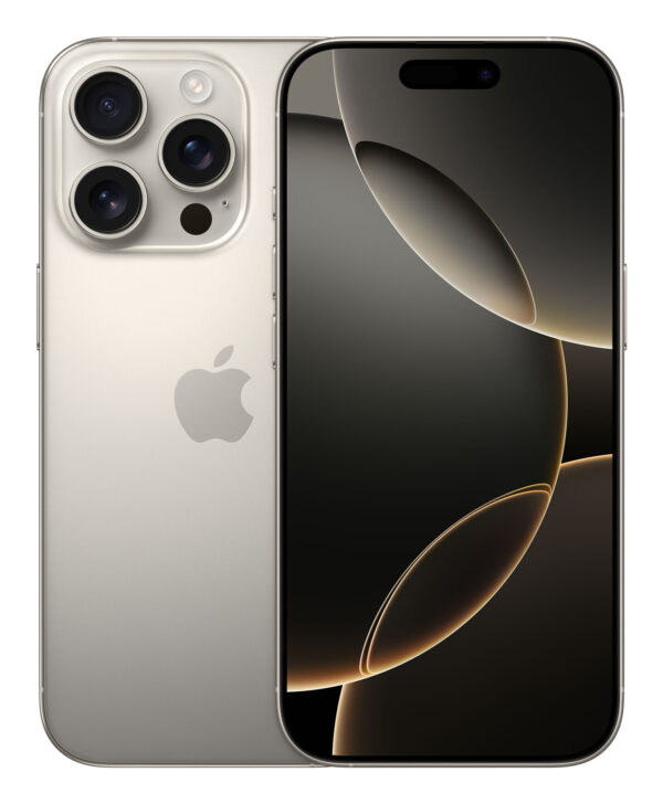 Apple iPhone 16 Pro 16 cm (6.3") Dual SIM iOS 18 5G USB Type-C 128 GB Titanium