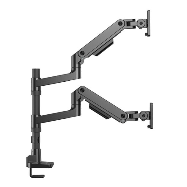 ACT Monitorarm 49" office premium, gasveer, paalbevestiging, 2 schermen - Afbeelding 8