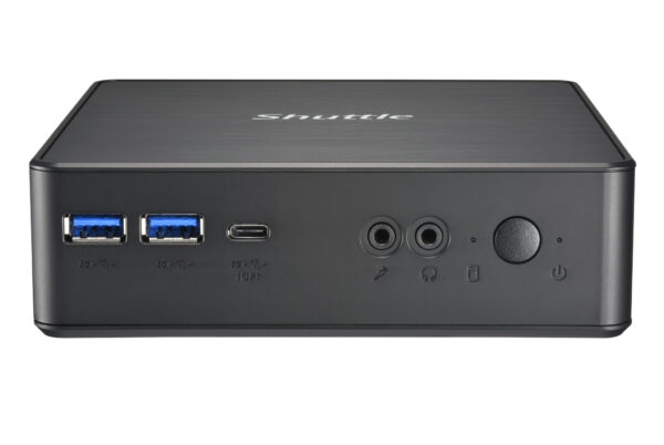 Shuttle XPC Nano PC NC40U3, Intel Core i3-1215U, 1x HDMI, 1x DP,1xUSB-C/DP, 6x USB3.2, 1x 2.5" bay, 2x M.2, 1x LAN, RAID, 24/7 p - Afbeelding 2