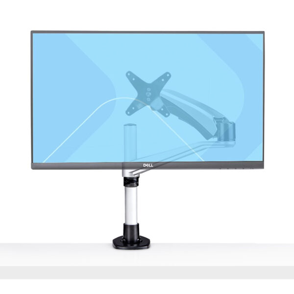 StarTech.com Single Monitor Arm voor Bureau, 27in 16:9 of 30in 21:9 Ultrawide Schermen, VESA 75x75/100x100, Instelling zonder Ge - Afbeelding 3