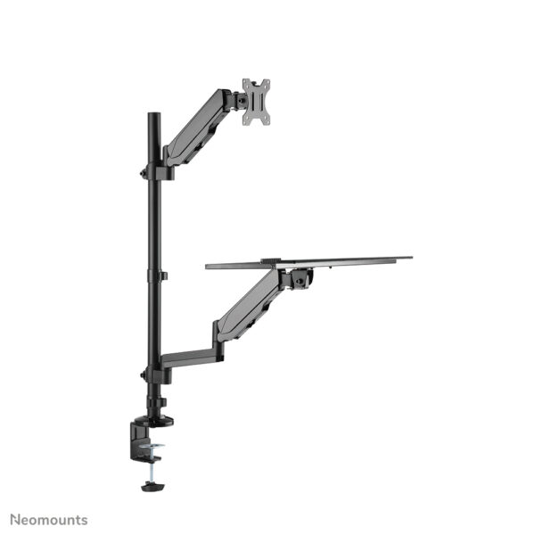 Neomounts DS90-325BL1 Zit-sta werkstation bureau 17-32" - gasveer - Afbeelding 3