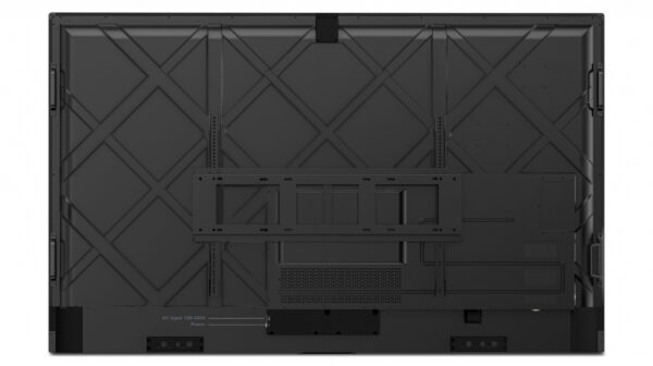 Lenovo ThinkVision T86 computer monitor 2,18 m (86") 3840 x 2160 Pixels 4K Ultra HD LED Touchscreen Zwart - Afbeelding 2