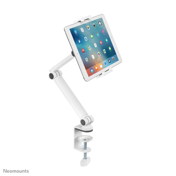 Neomounts DS15-545WH1 Tablet houder bureauklem 4.7-12.9" - universeel - full motion - Afbeelding 6