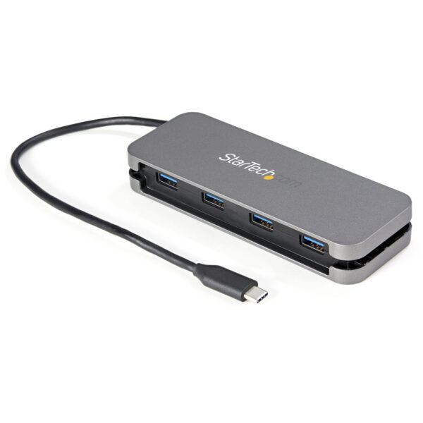 StarTech.com 4 Port USB-C Hub - 4x USB-A - 5Gbps USB 3.0 Type-C Hub (USB 3.2 Gen 1) - Bus Gevoed - Mini USB-C naar USB-A Adapter