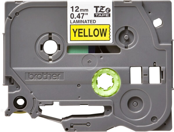 Brother TZE-631 labelprinter-tape Zwart op geel - Afbeelding 2