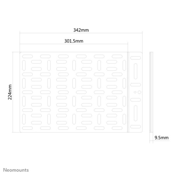 Neomounts NS-MPM100 Mediaspeler houder - universeel - Afbeelding 3