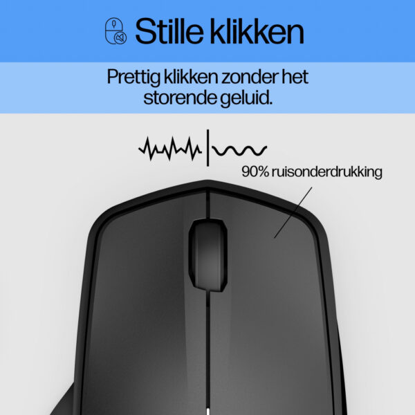 HP 280 Silent Wireless Mouse - Afbeelding 4
