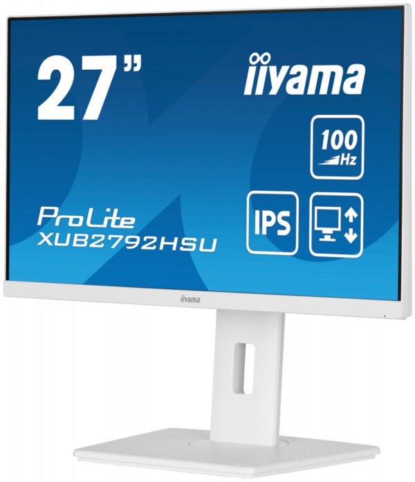 iiyama ProLite XUB2792HSU-W6 LED display 68,6 cm (27") 1920 x 1080 Pixels Full HD Wit - Afbeelding 5