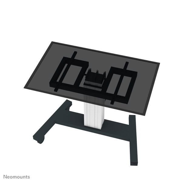 Neomounts PLASMA-M2550TSILVER TV trolley 42-85" - gemotoriseerd - tafel kantelfunctie - Afbeelding 2