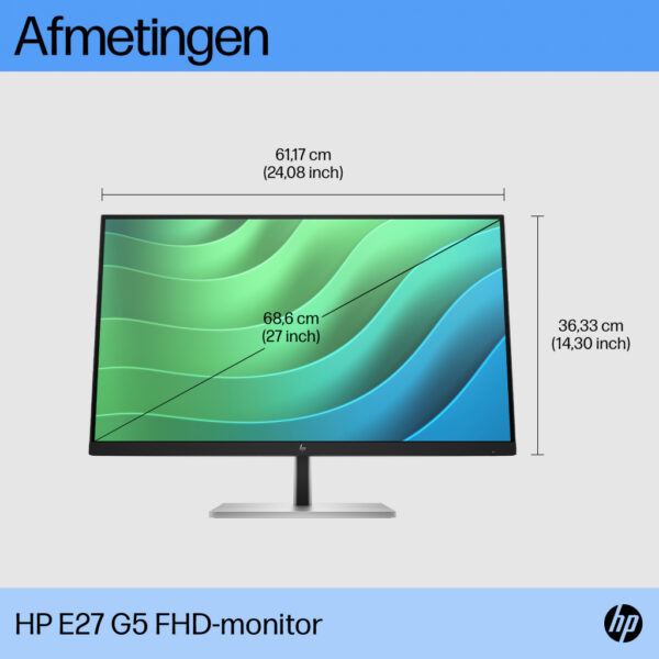 HP E27 G5 FHD-monitor - Afbeelding 2
