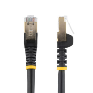 StarTech.com 2m zwart Cat6a Ethernet netwerkkabel shielded (STP) Cat6a patchkabel Cat 6a