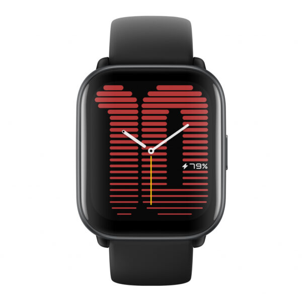 Amazfit Active 4,45 cm (1.75") AMOLED Digitaal 390 x 450 Pixels Touchscreen Zwart GPS