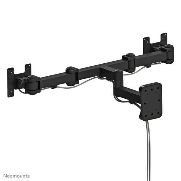 Neomounts FPMA-W960D Dual monitor/TV-beugel wand 10-27" - full motion - Afbeelding 5