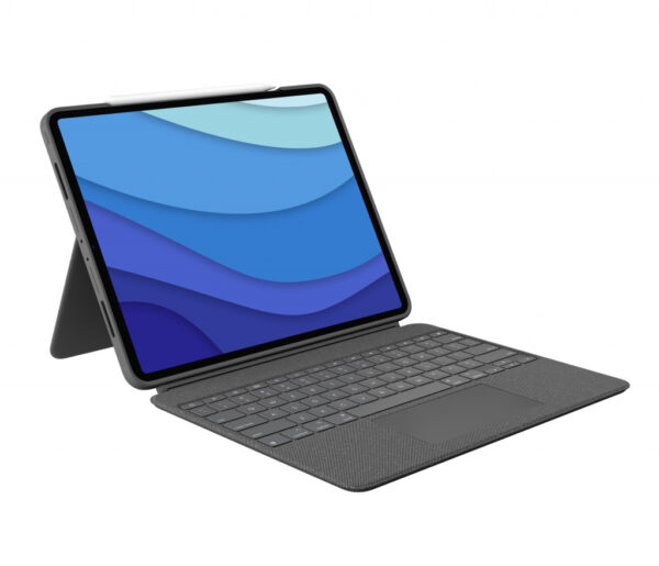 Logitech 920-010208 toetsenbord voor mobiel apparaat QWERTZ Duits Smart Connector Grijs - Afbeelding 2