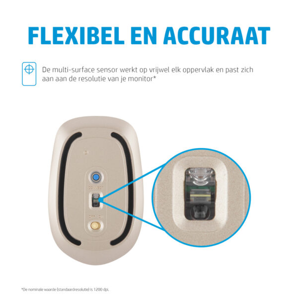HP 410 Slim Silver Bluetooth-muis - Afbeelding 8