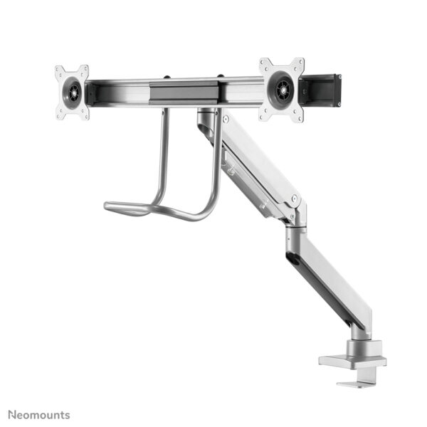 Neomounts NM-D775DXSILVER Monitorarm 10-32" - gasveer - Topfix - 180°-stop - Afbeelding 4