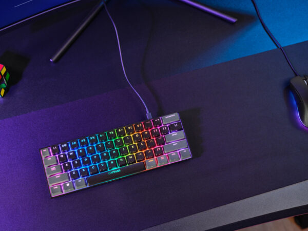 Trust GXT 867 Acira toetsenbord Gamen USB QWERTY Amerikaans Engels Zwart - Afbeelding 2