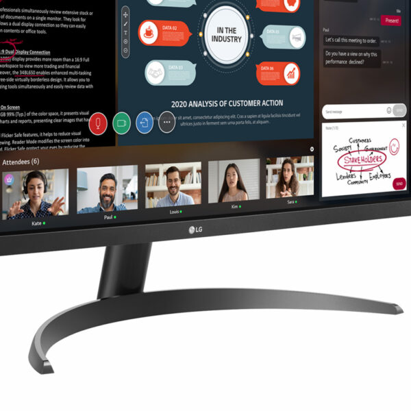 LG 29WP500-B computer monitor 73,7 cm (29") 2560 x 1080 Pixels UltraWide Full HD LED Zwart - Afbeelding 10